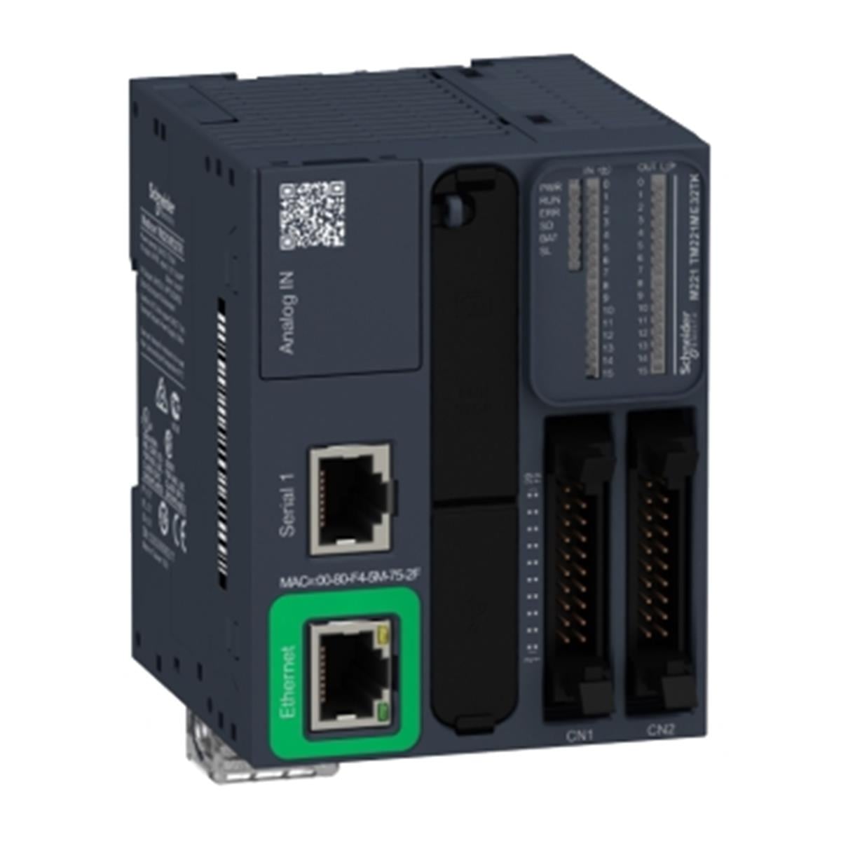 TM221ME32TK
Schneider Electric TM221ME32TK  Kontrolör M221-32 Gç Transistör Pnp Ethernet