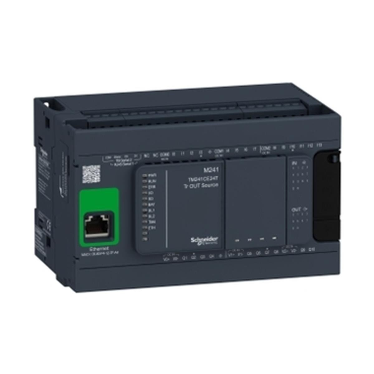 TM241CE24T
Schneider Electric , TM241CE24T -M241 Kontrolör 24 Gç Transistör Pnp Ethernet