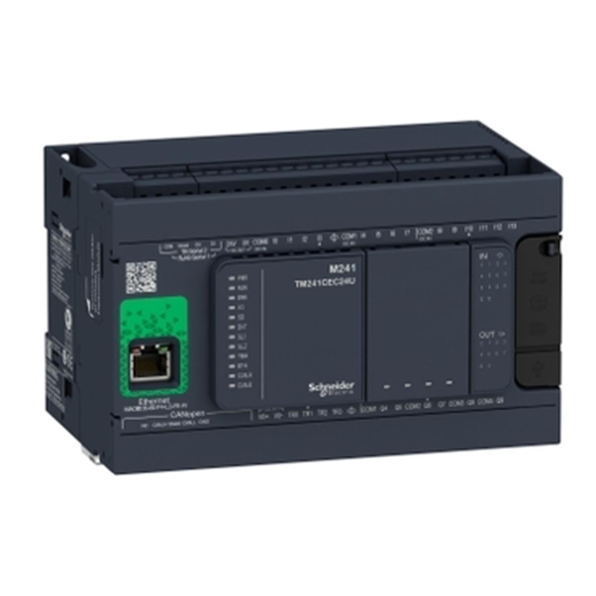 TM241CEC24R
Schneider Electric TM241CEC24R- M241 Kontrolör 24 Gç Rölesi Ethernet Can Master