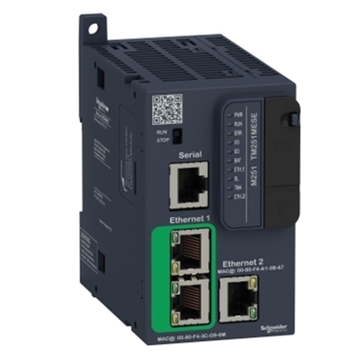 TM251MESE
Schneider Electric , TM251MESE-M251 Modüler Kontrolör 2X Ethernet
