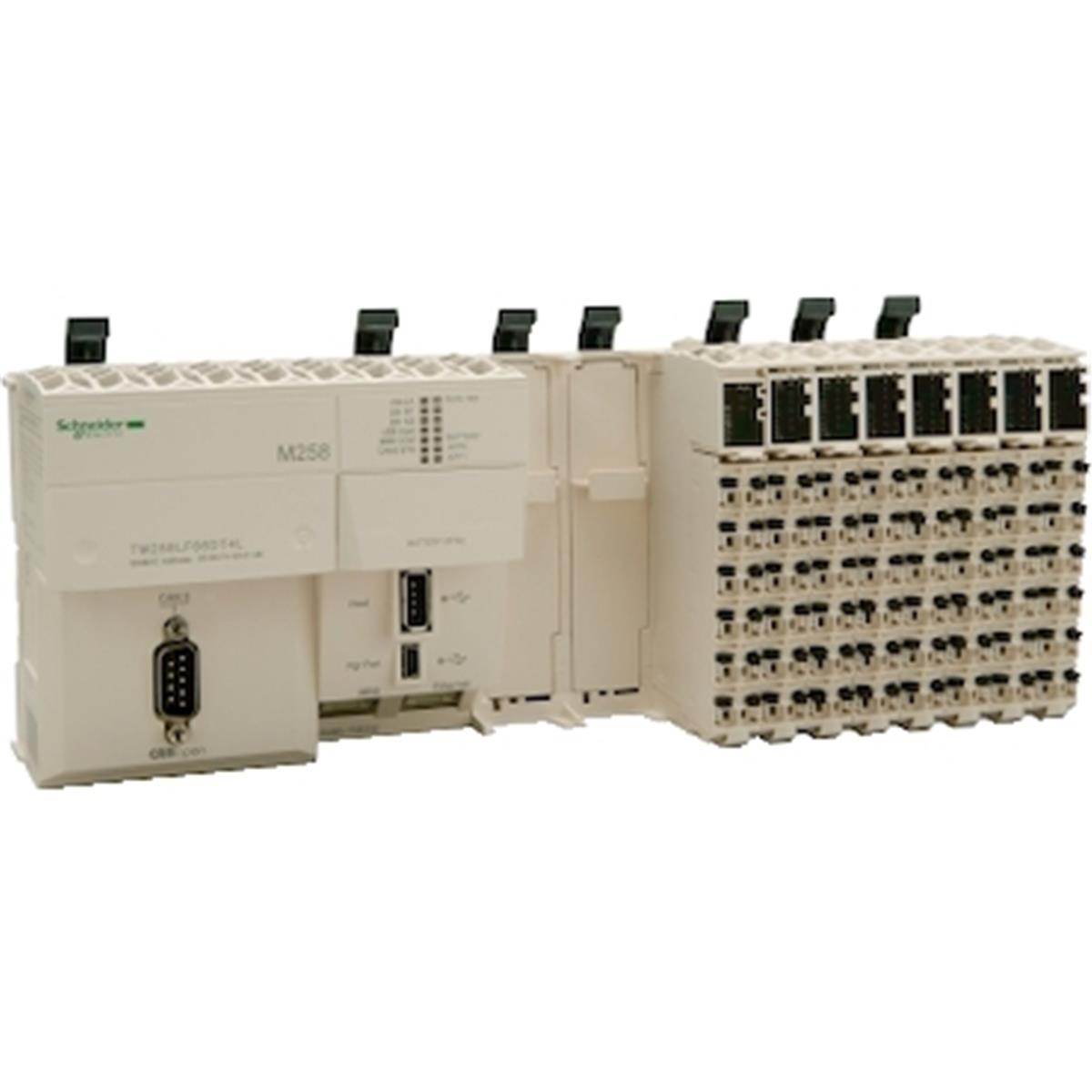 TM258LF66DT4L
Kompakt Taban M258 - 66 + 4 G/Ç - 24 V Dc