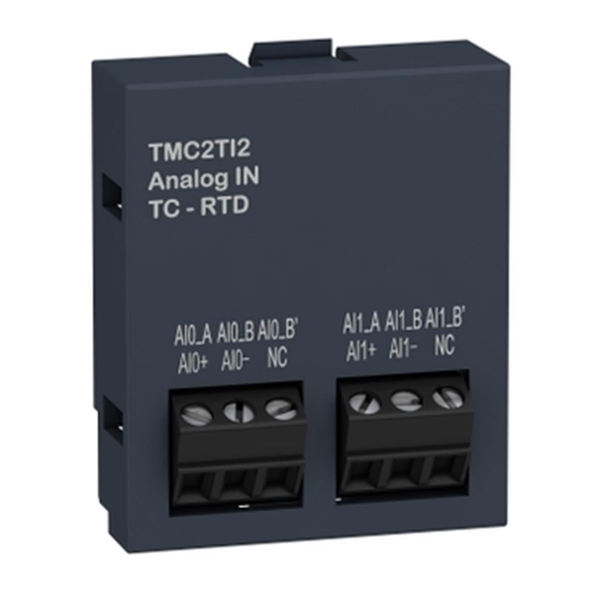 TMC2TI2
Schneider Electric TMC2TI2 M221 Kartuş - 2 Sıcaklık Girişi - G/Ç Uzatma