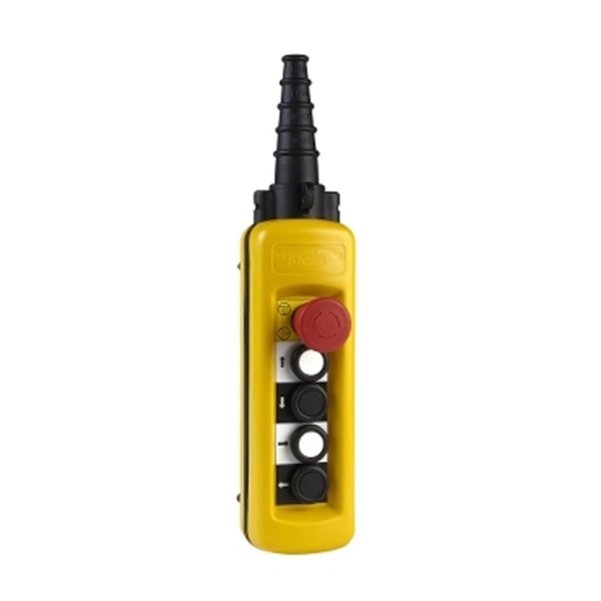 XACA48131
Vinç kumanda kutuları XACA - 4 Buton 1 Acil durdur