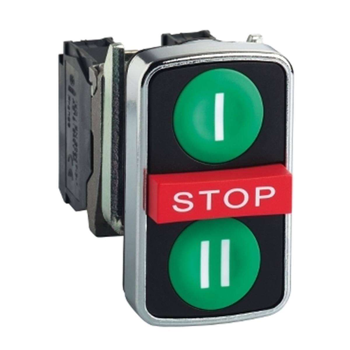 XB4BA731327
Yeşil kırmızı yeşil üçlü buton Ø22 1NA+1NK+1NA