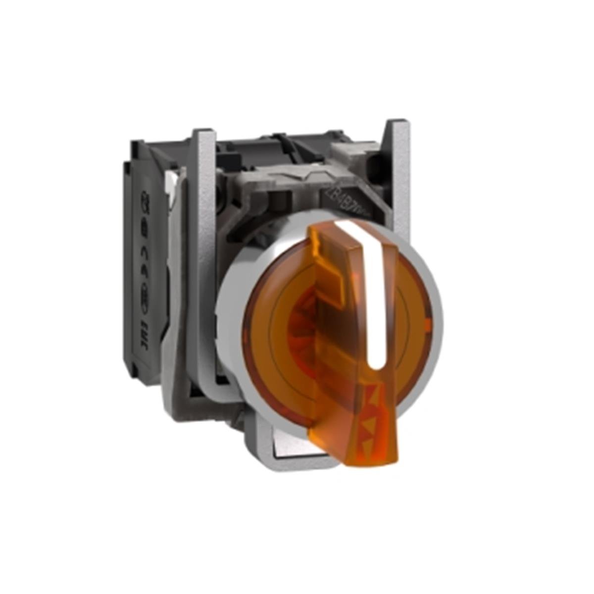 XB4BK135B5
Schneider Electric XB4BK135B5 - Turuncu Işıklı Mandal Buton Ø22 3 Konumlu Sabit 1Na+1Nk 24V