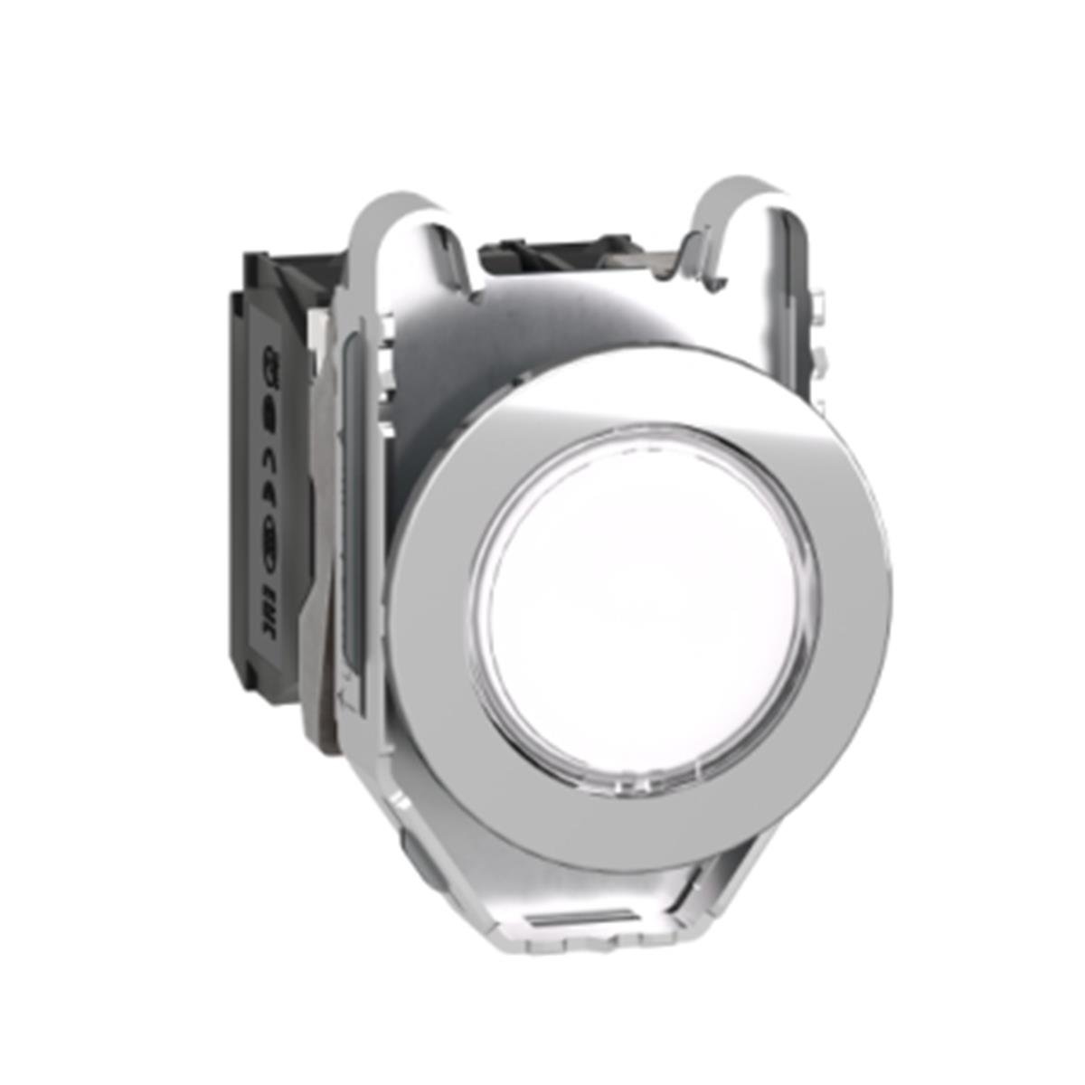 XB4FW31B5
Gömülü ışıklı, yaylı butonlar LED 24 VAC /DC Beyaz