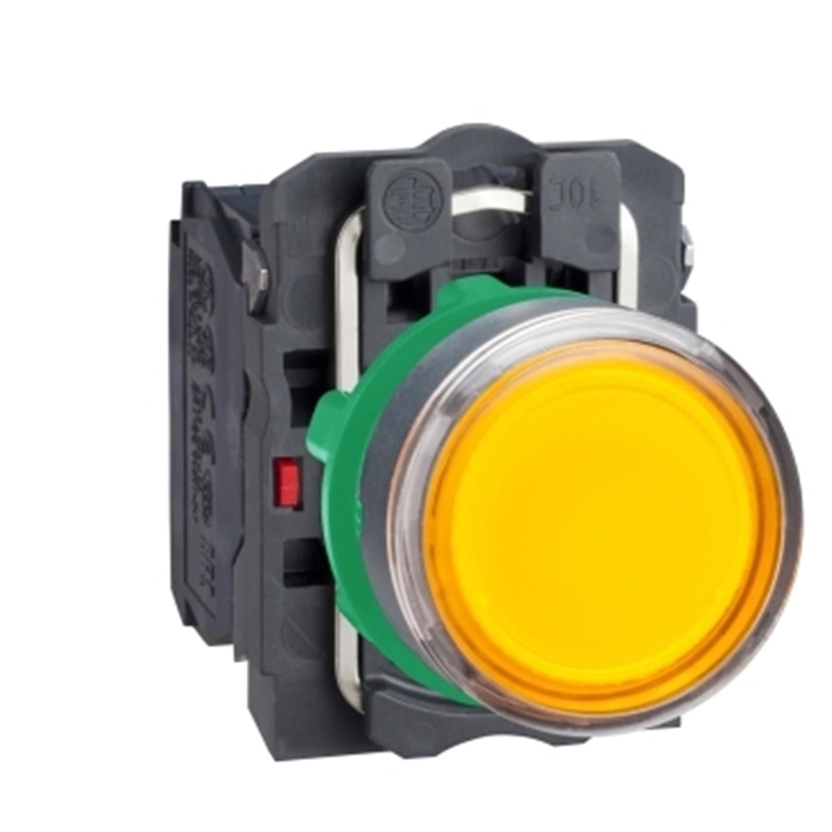 XB5AW3565
Turuncu ışıklı buton Ø22 yaylı dönüş 1NA+1NK <=250