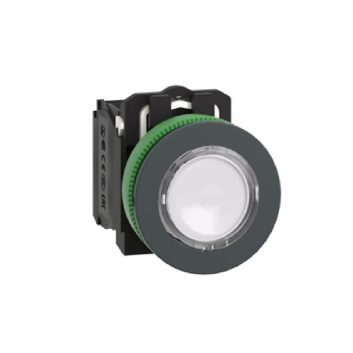 XB5FW31B5
Gömülü ışıklı, yaylı butonlar LED 24 VAC /DC Yeşil