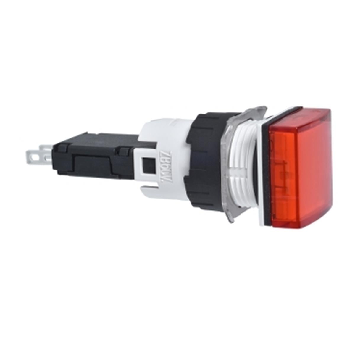 XB6CV4BB
12...24V entegre LED'li kare kırmızı sinyal lambas