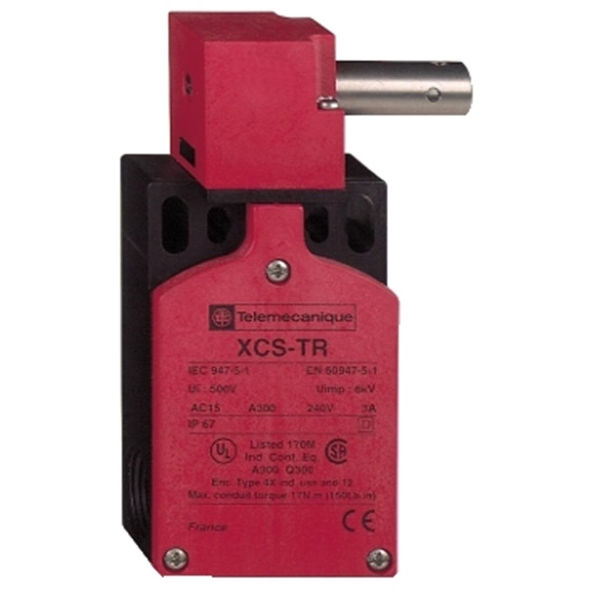 XCSTR852
emniyet şalteri XCSPR - 3 NK - döner eksen - 1 gir