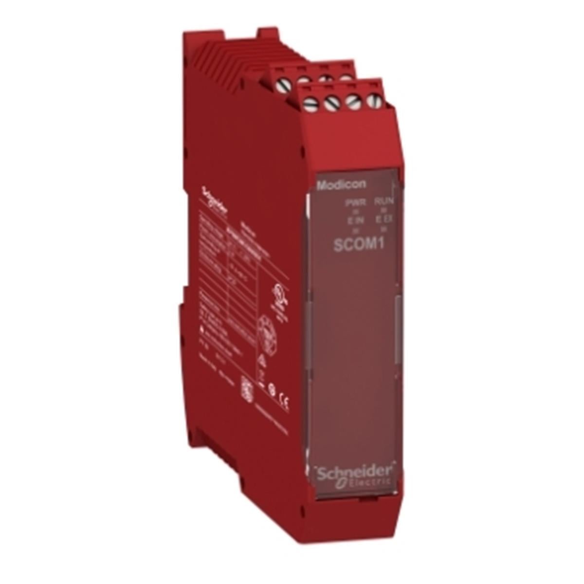 XPSMCMCO0000S1
Schneider Electric XPSMCMCO0000S1  RS485 Safe communications expansion module 1 way, Modicon MCM, screw term