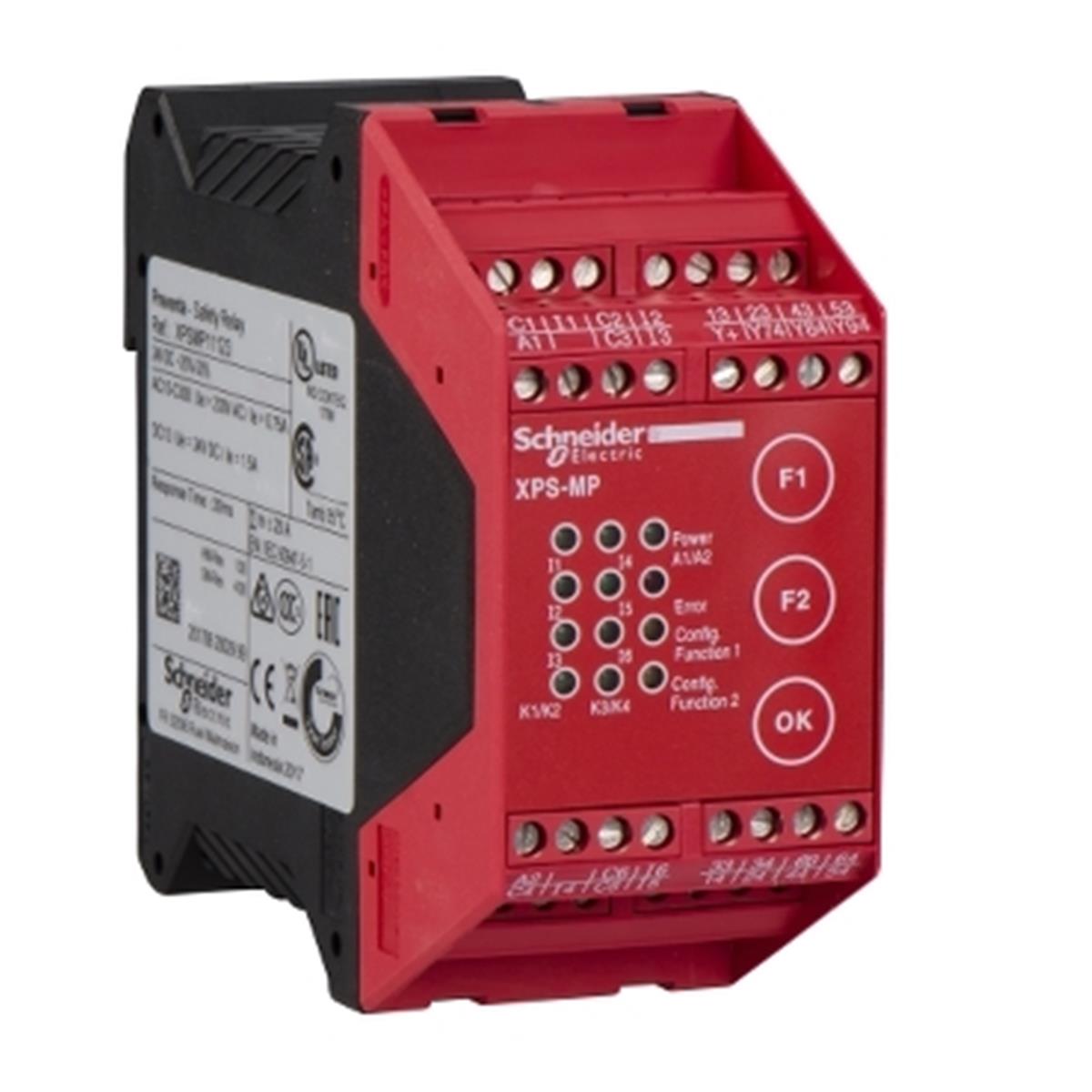 XPSMP11123
Modül Xps-Mp - 2 Bağımsız İşlev - 24 V Dc
