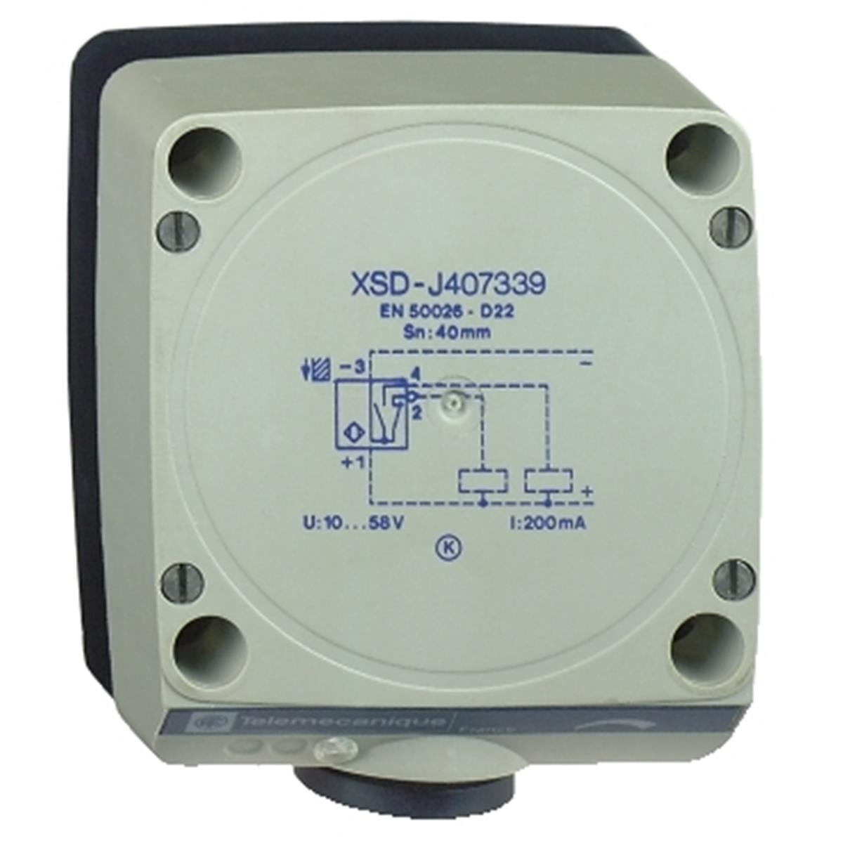 XSDH607339
Endüktif Sensör 80x80x40 Sn60mm