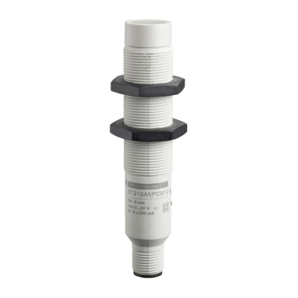 XT218A1PCM12
Kapasitif Sensör M18 Sn 8mm plastik