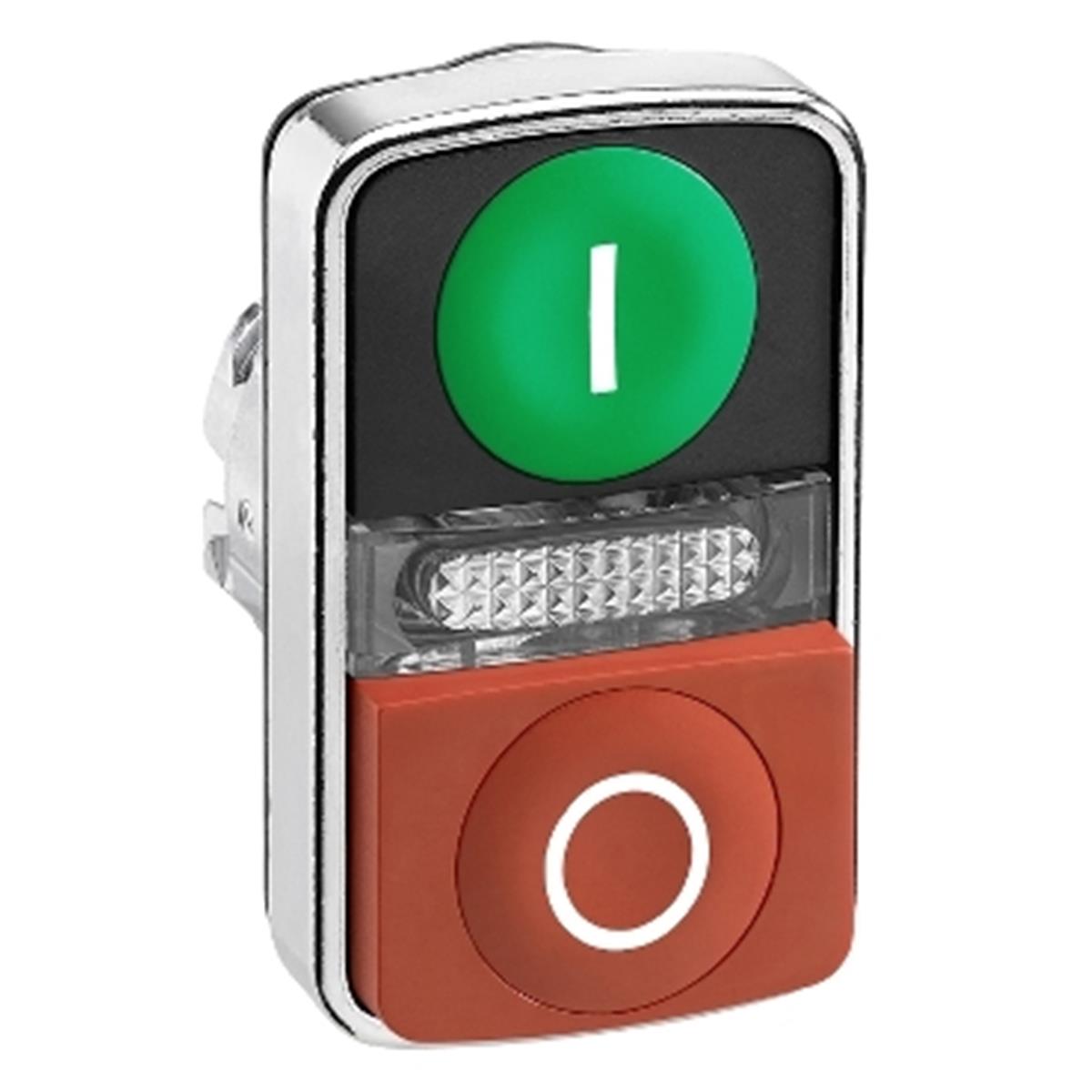 ZB4BW7L3741
Çiftli ışıklı buton başlığı Ø22 yeşil buton 