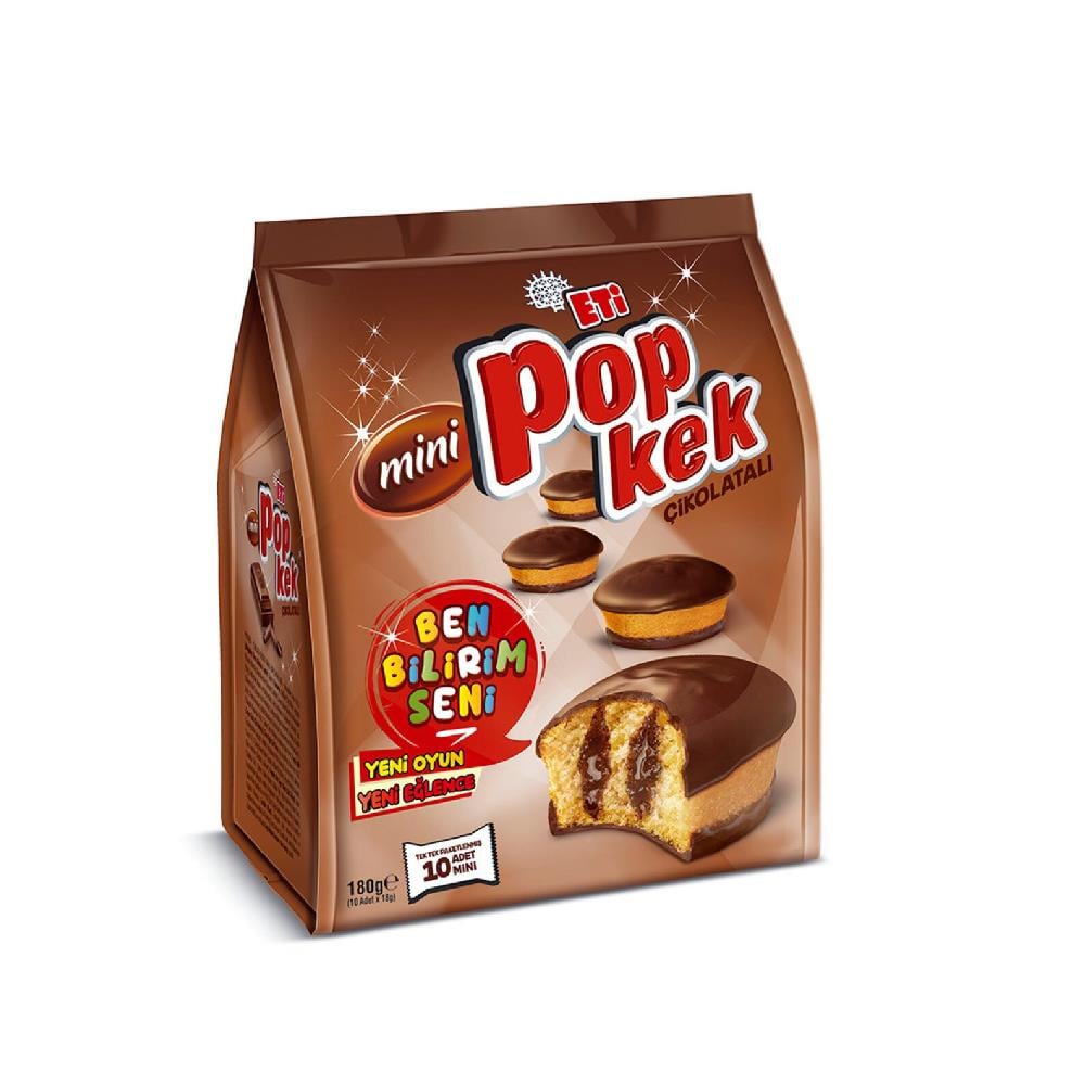 Eti Popkek Mini Çikolatalı Kek 180 gr