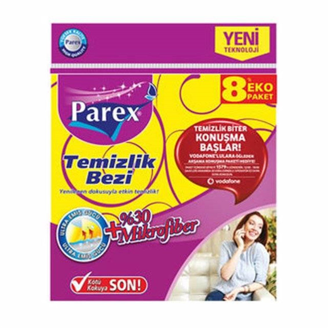 Parex Temizlik Bezi 8'li