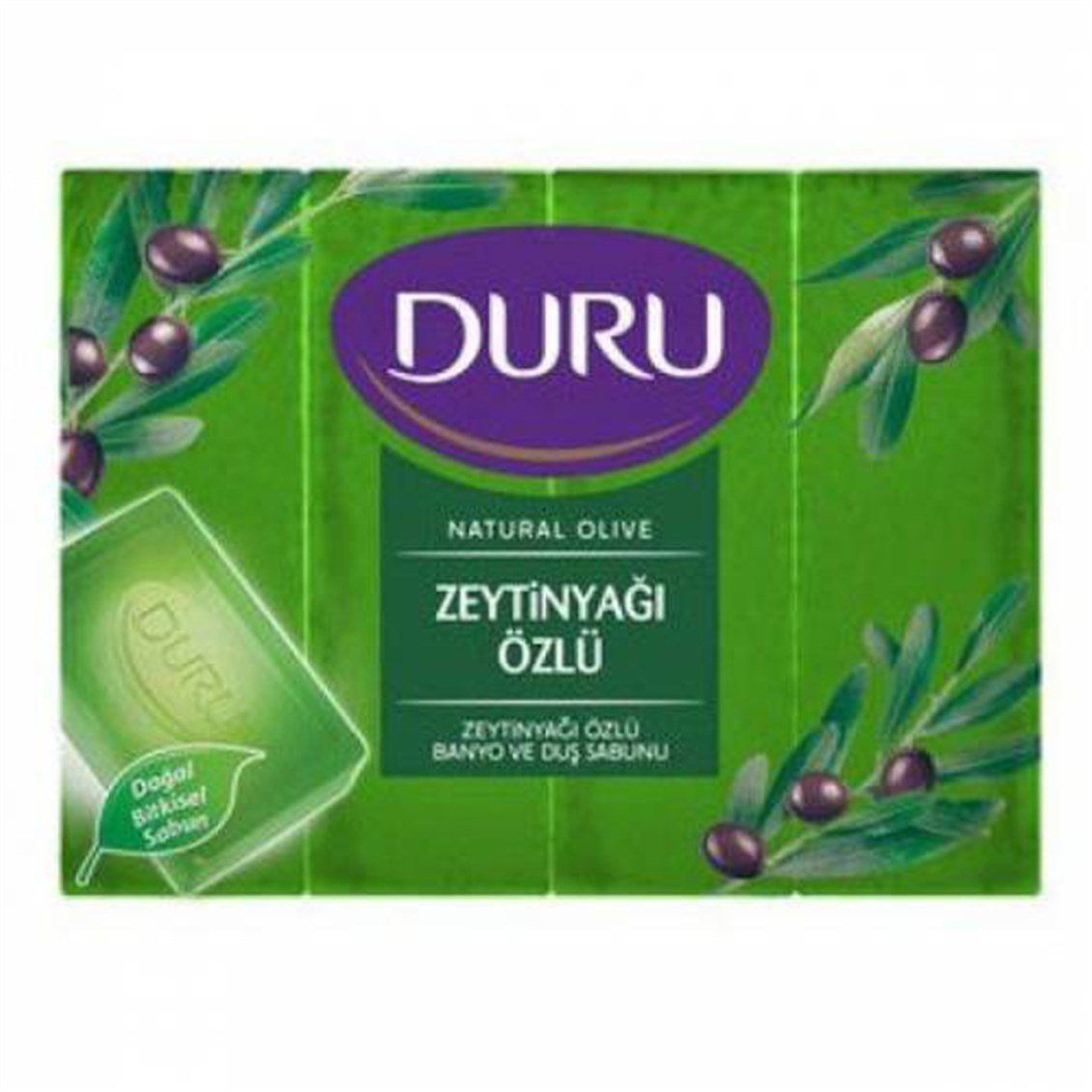 Duru Natural Zeytin Yağlı Sabun 4*150 Gr
