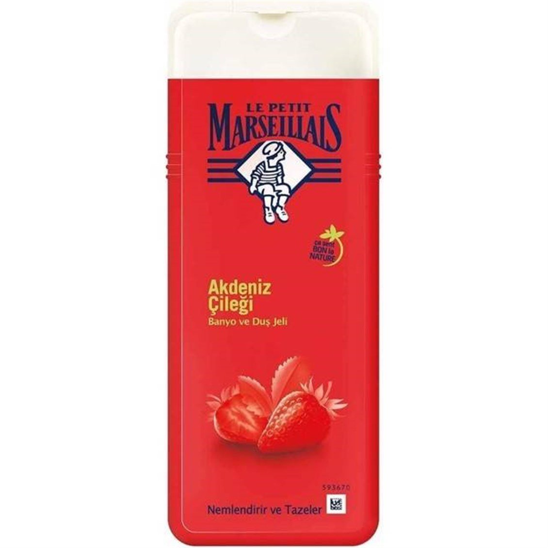 Le Petit Marseillais Akdeniz Çileği Duş Jeli 400 Ml - Onur Market