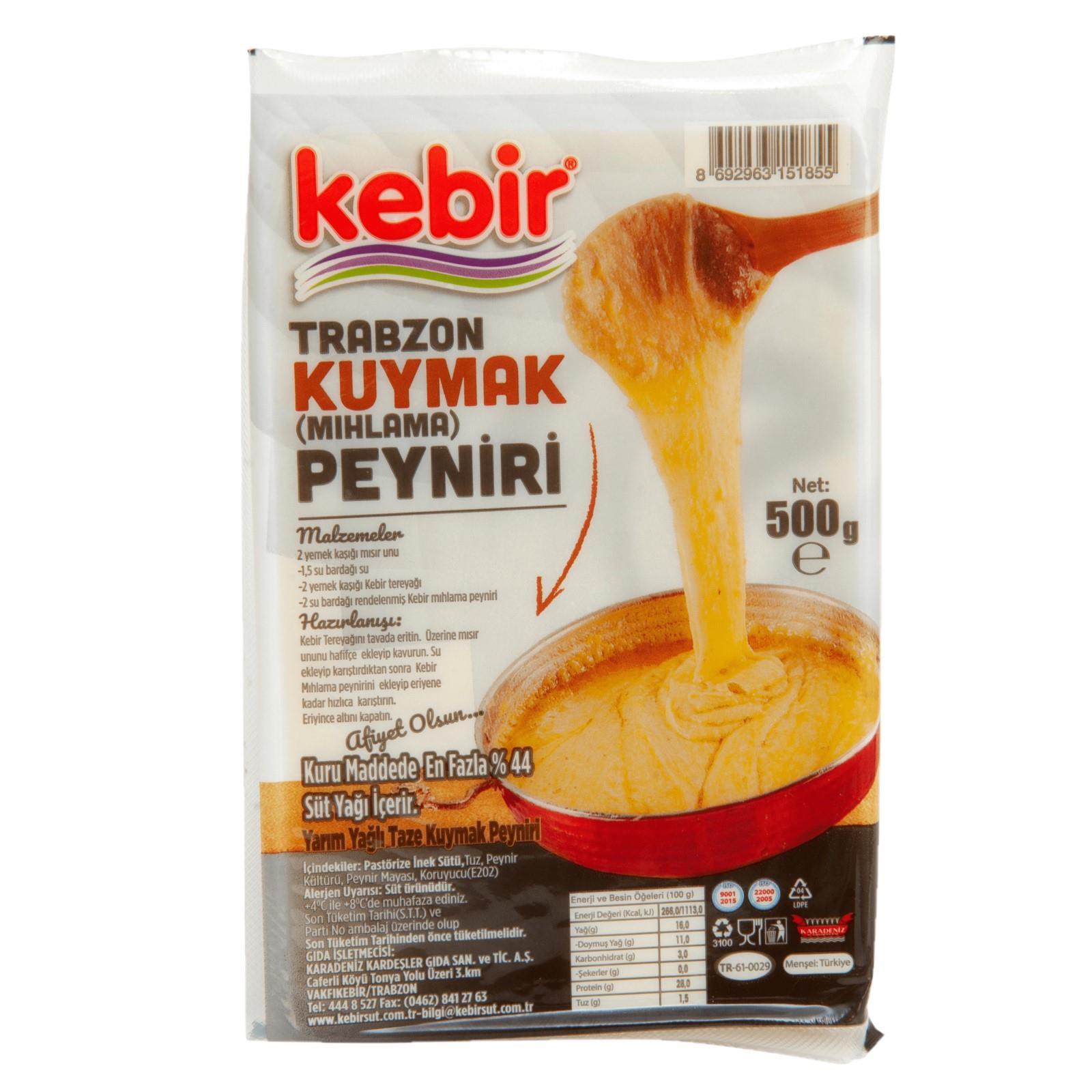 Kebir Kuymak Peyniri 500 gr