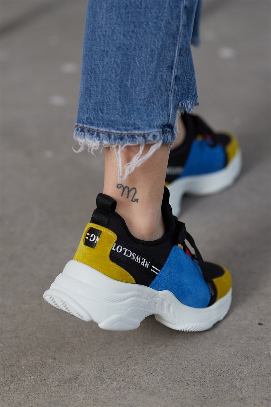 Alexa Multi Renkli Kadın Sneaker