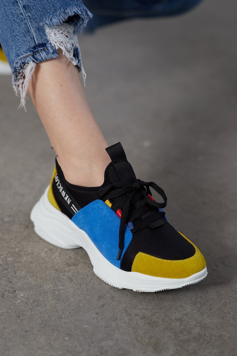 Alexa Multi Renkli Kadın Sneaker