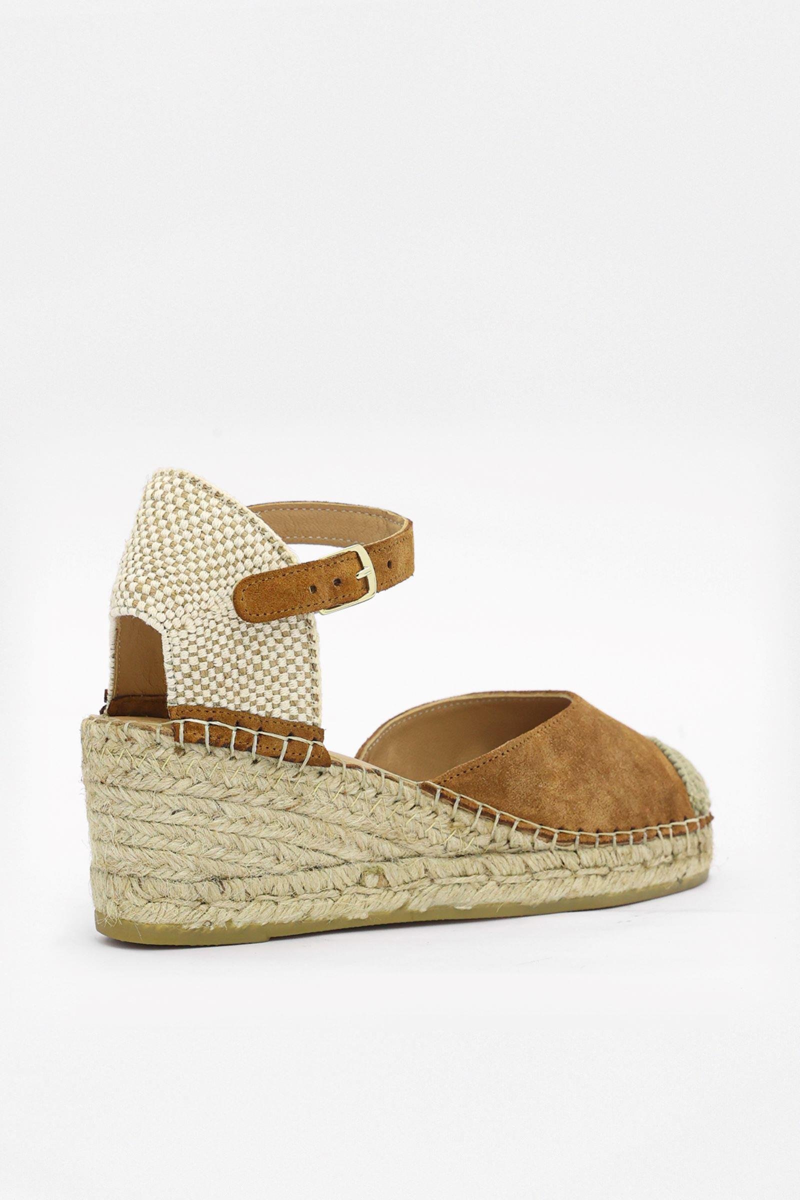 Alfa Taba Süet Hakiki Deri Kadın Topuklu Sandalet