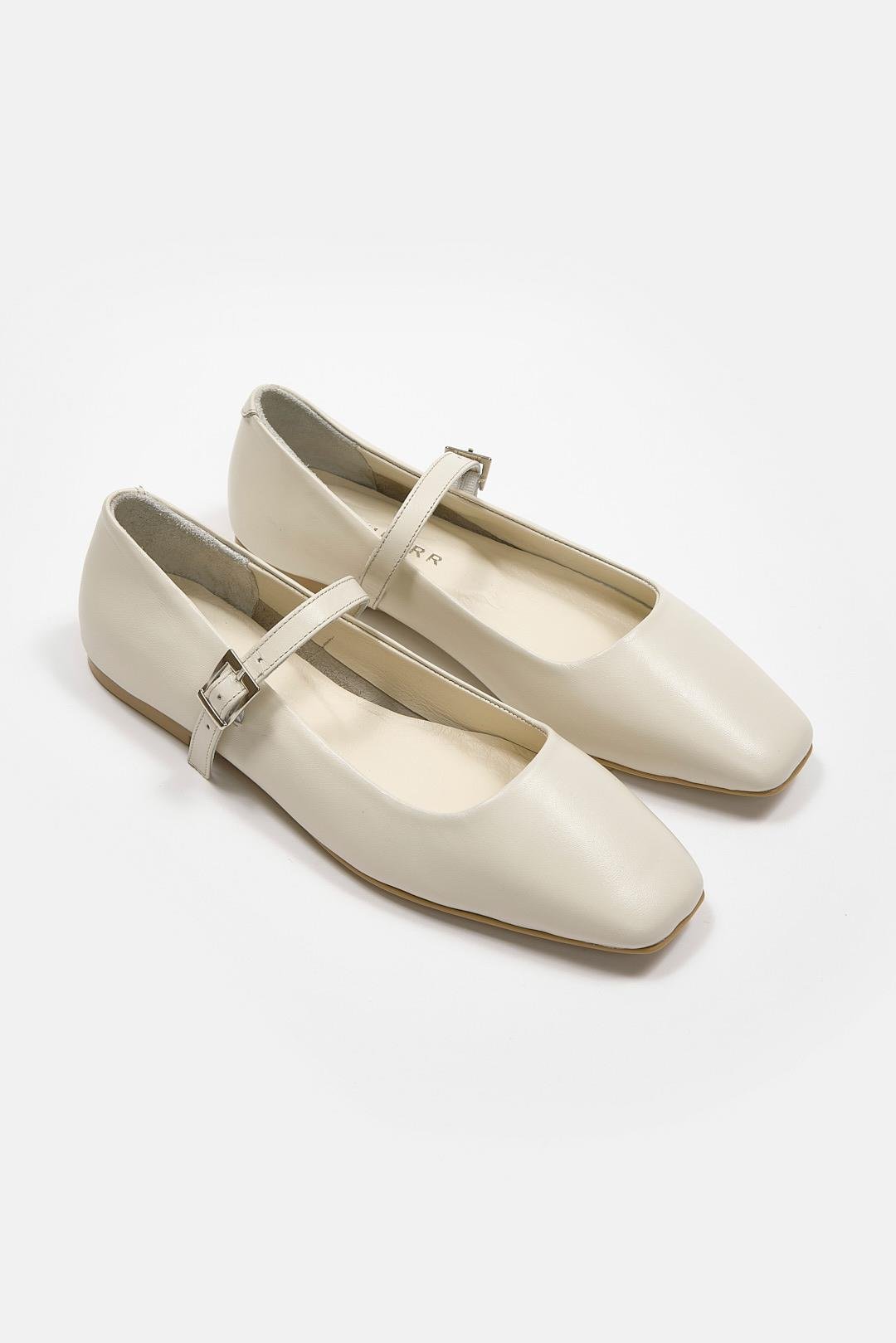 Beery Bej Hakiki Deri Kadın Babet