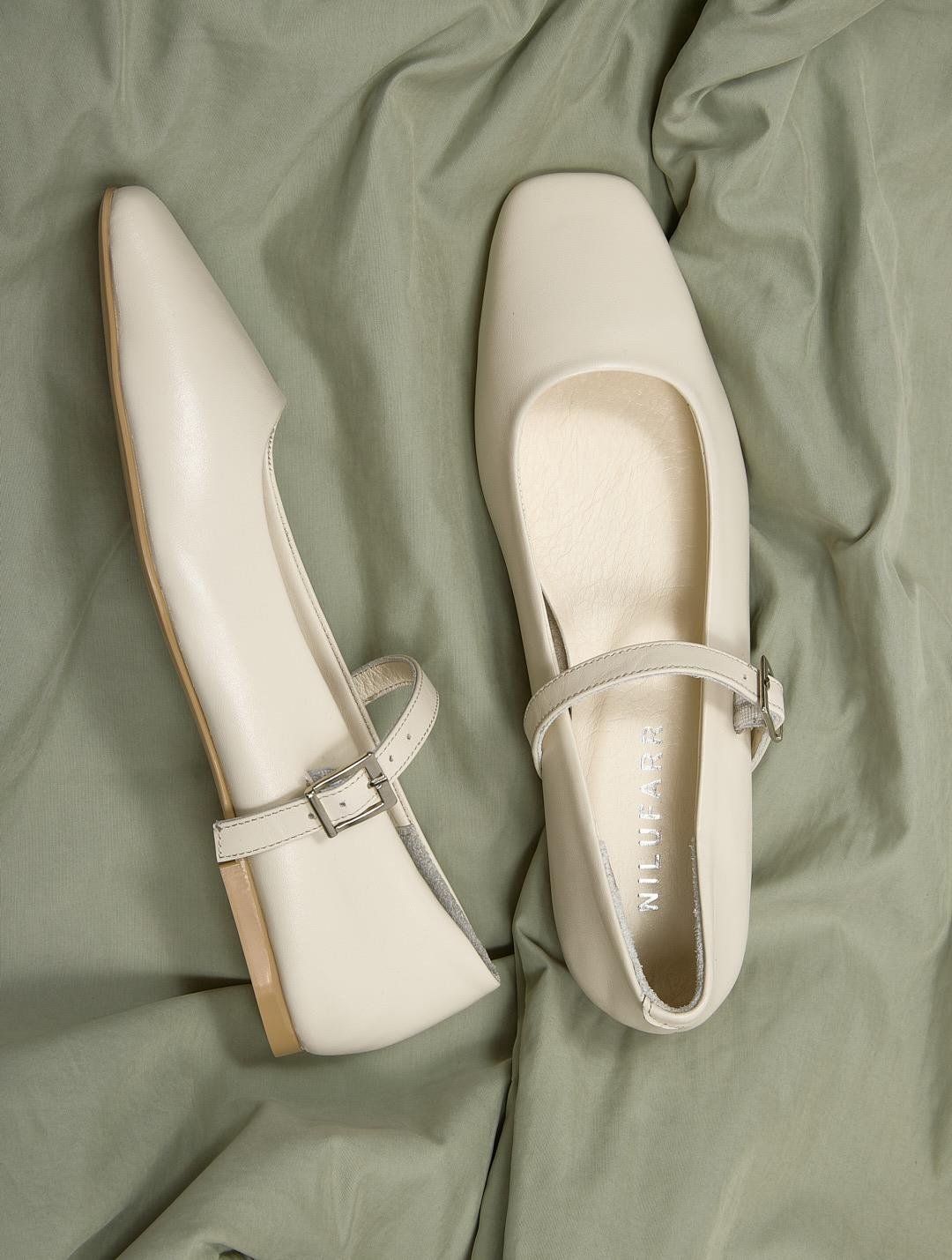 Beery Bej Hakiki Deri Kadın Babet