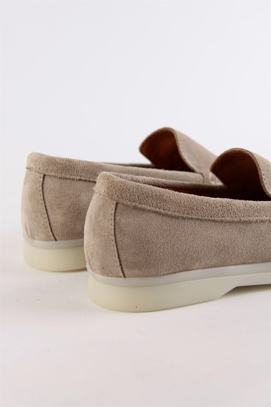 Camelia Bej Hakiki Süet Kadın Casual Ayakkabı