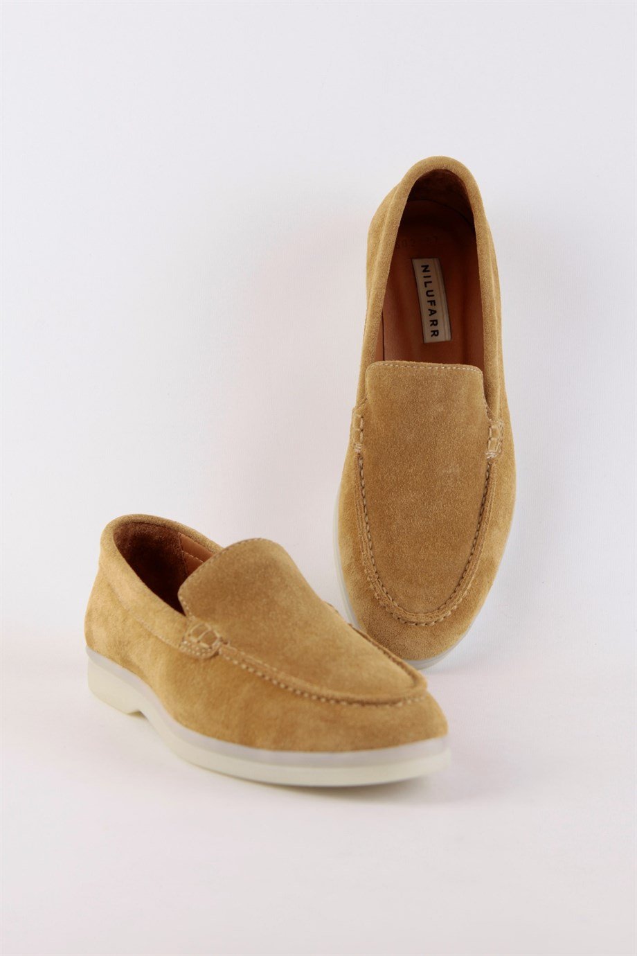 Camelia Camel Hakiki Süet Kadın Casual Ayakkabı