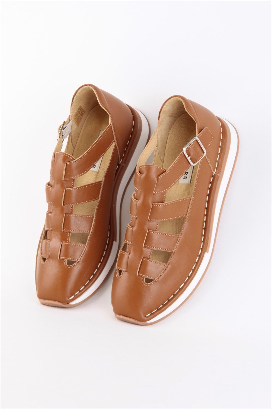 Clara Tan Leather Women's Sneaker