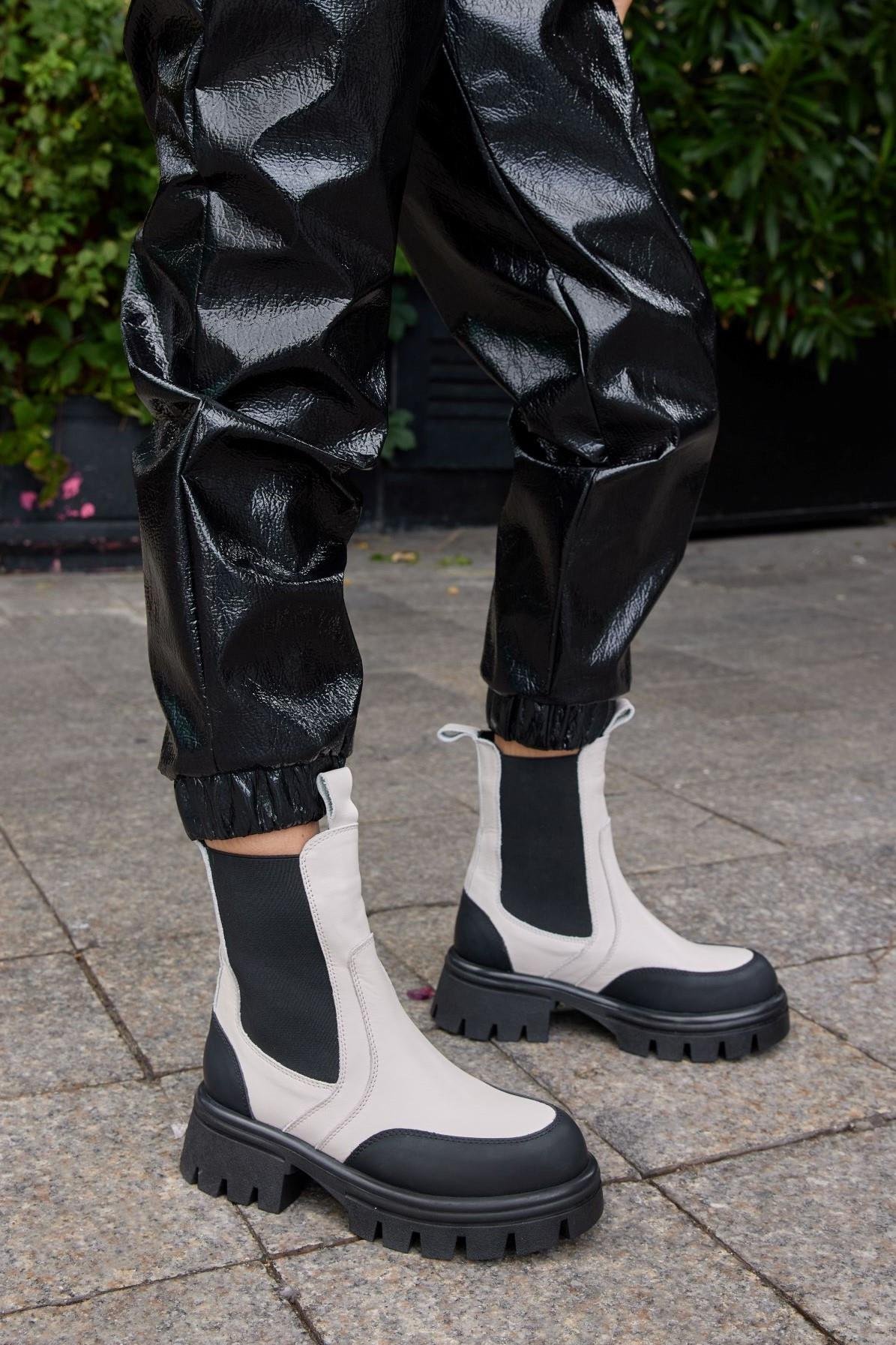 Ginza Bej Hakiki Deri Kadın Bot