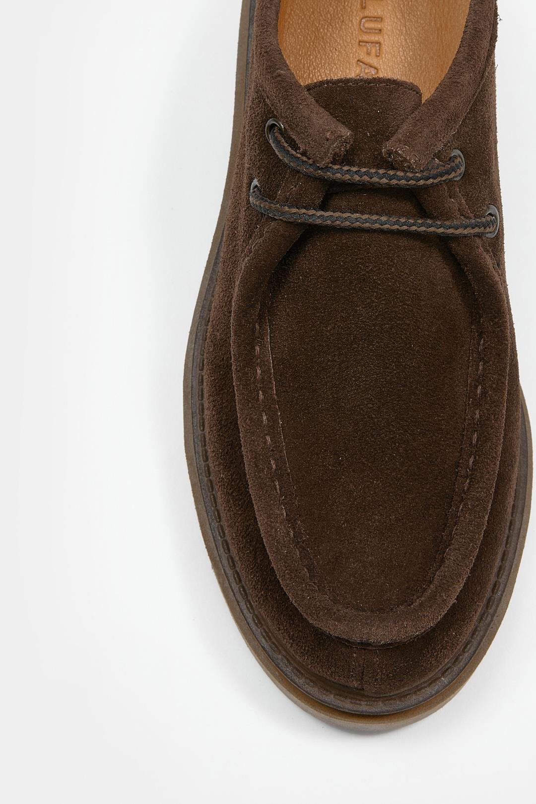 Isabella Acı Kahve Süet Hakiki Deri Kadın Loafer