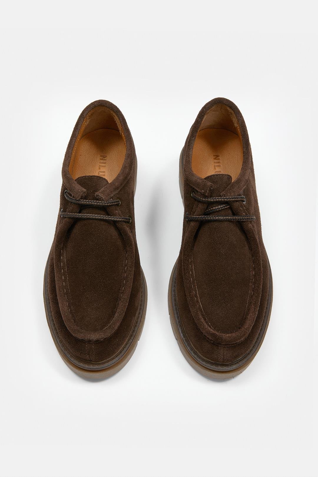 Isabella Acı Kahve Süet Hakiki Deri Kadın Loafer