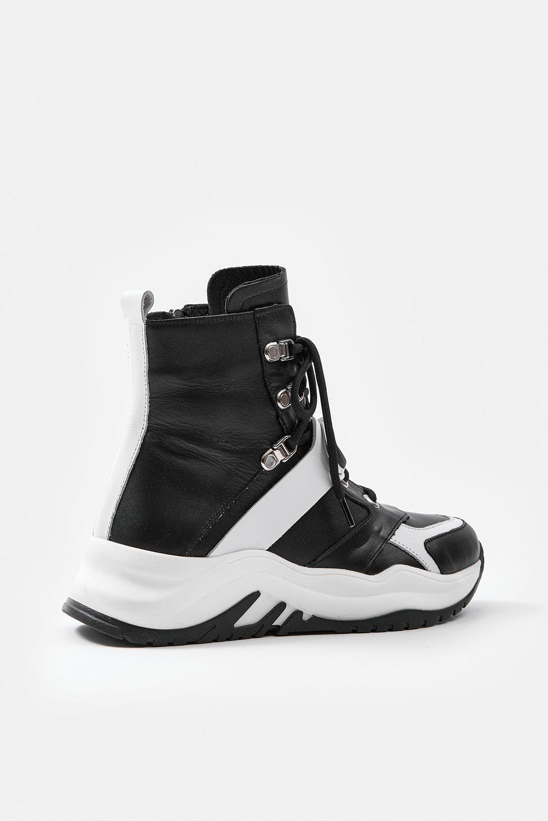 Jane Siyah Hakiki Deri Kadın Bot