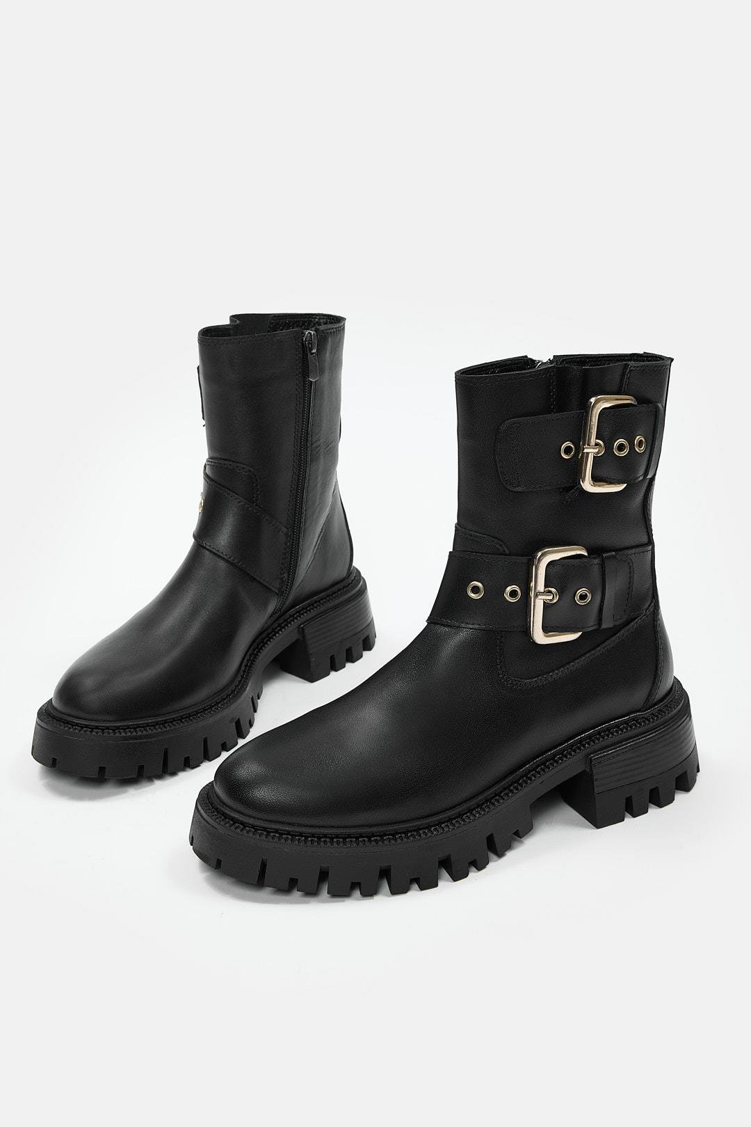 Johan Siyah Hakiki Deri Kadın Bot