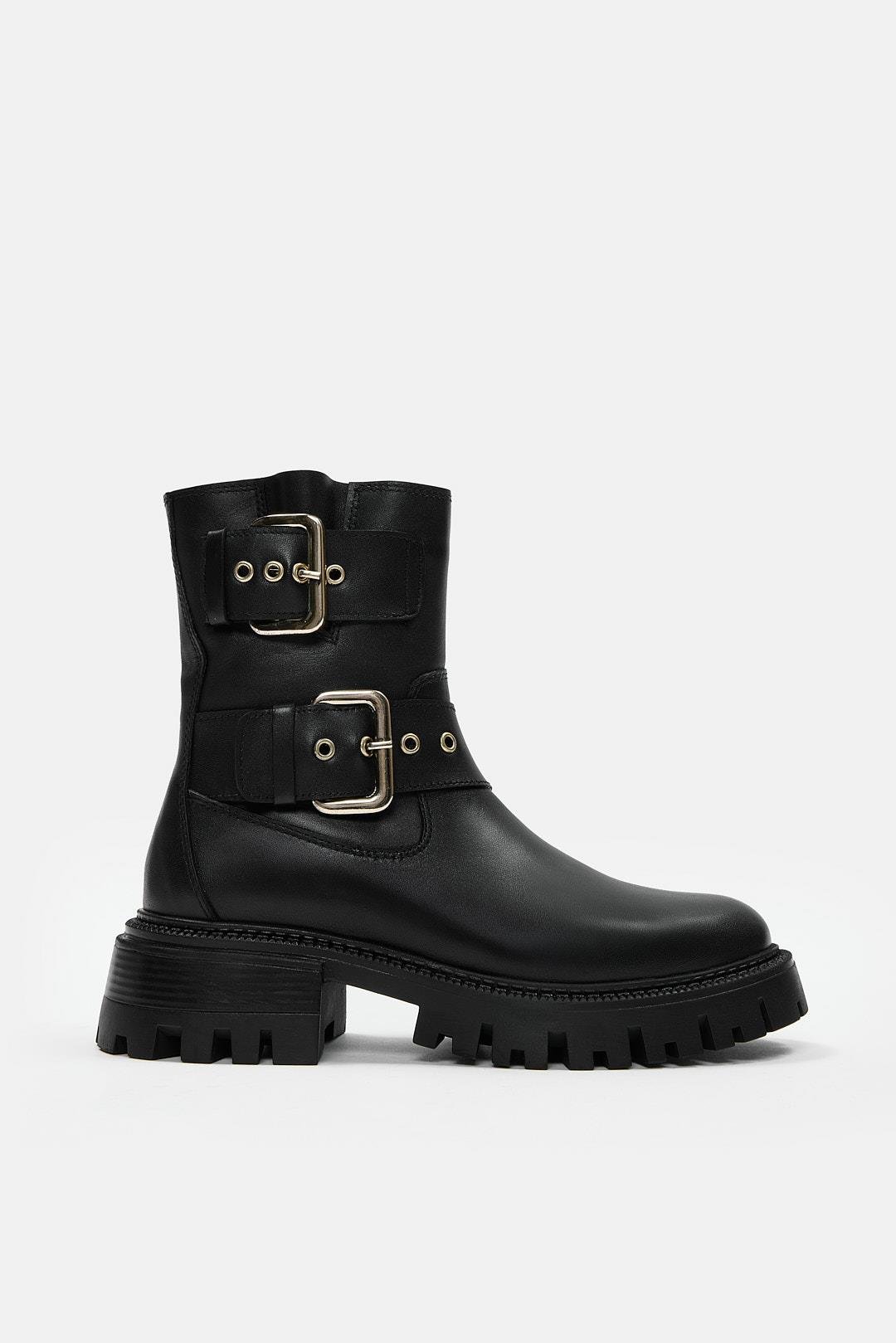 Johan Siyah Hakiki Deri Kadın Bot