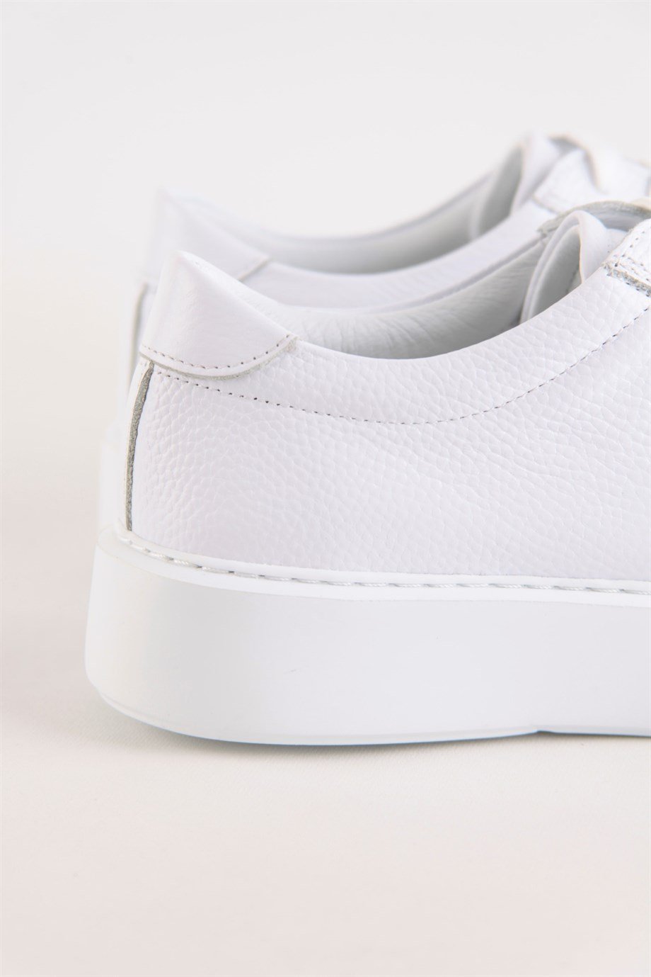 Julia Beyaz Floter Hakiki Deri Kadın Sneaker