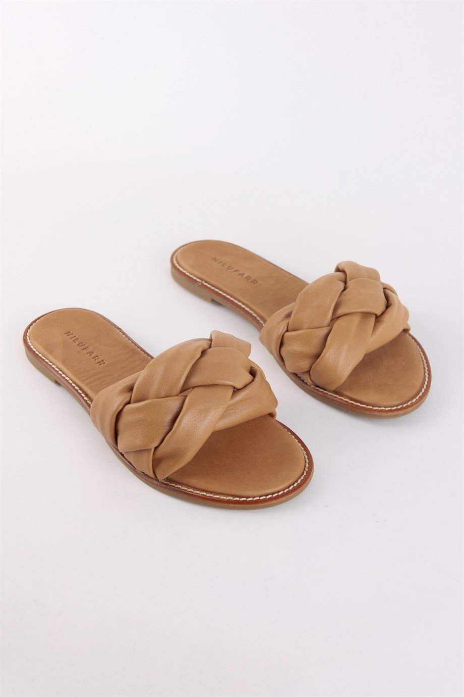 Leo Taba Hakiki Deri Kadın Terlik