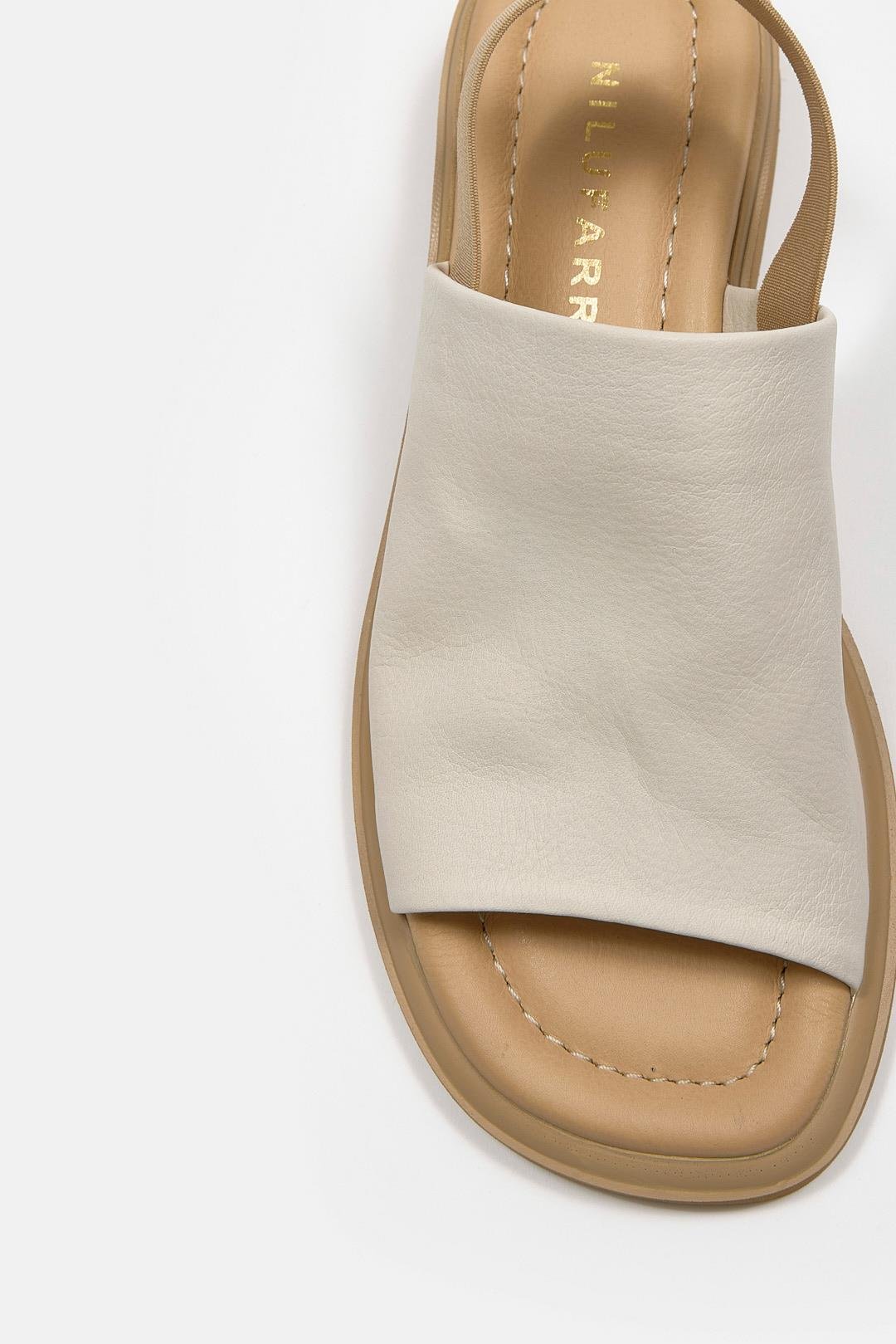 Leslie Bej Hakiki Deri Kadın Sandalet