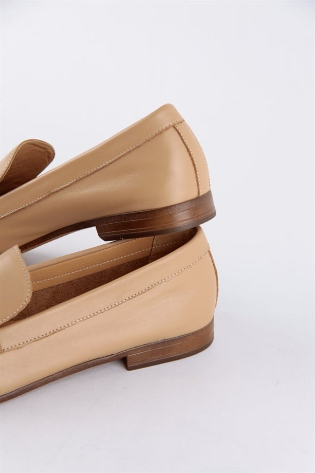 Livia Nut Hakiki Deri Kadın Loafer