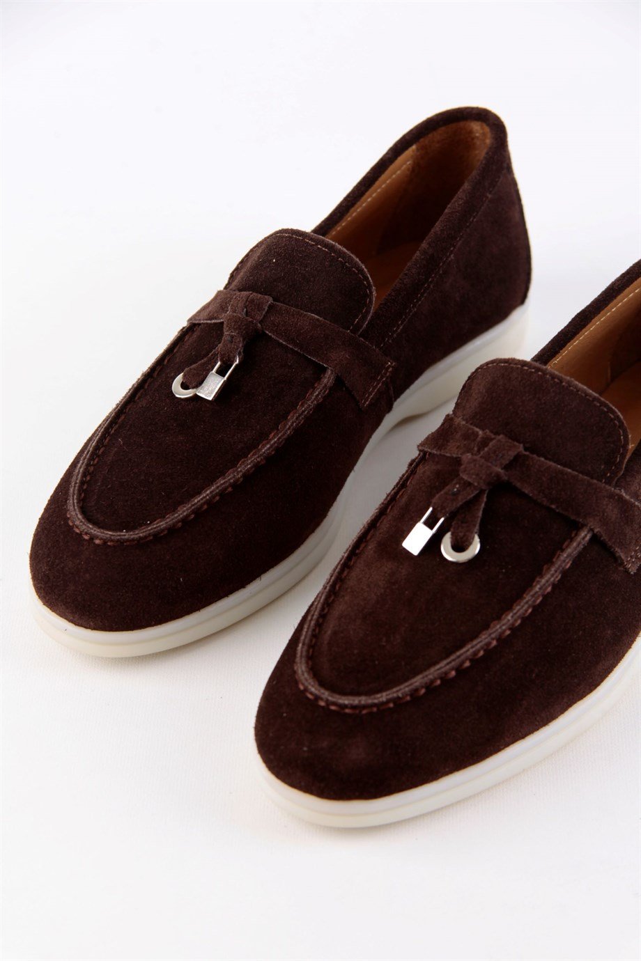 Lou Acı Kahve Hakiki Süet Kadın Casual Ayakkabı