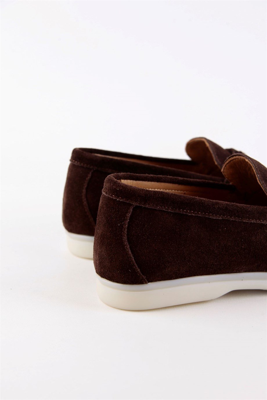 Lou Acı Kahve Hakiki Süet Kadın Casual Ayakkabı