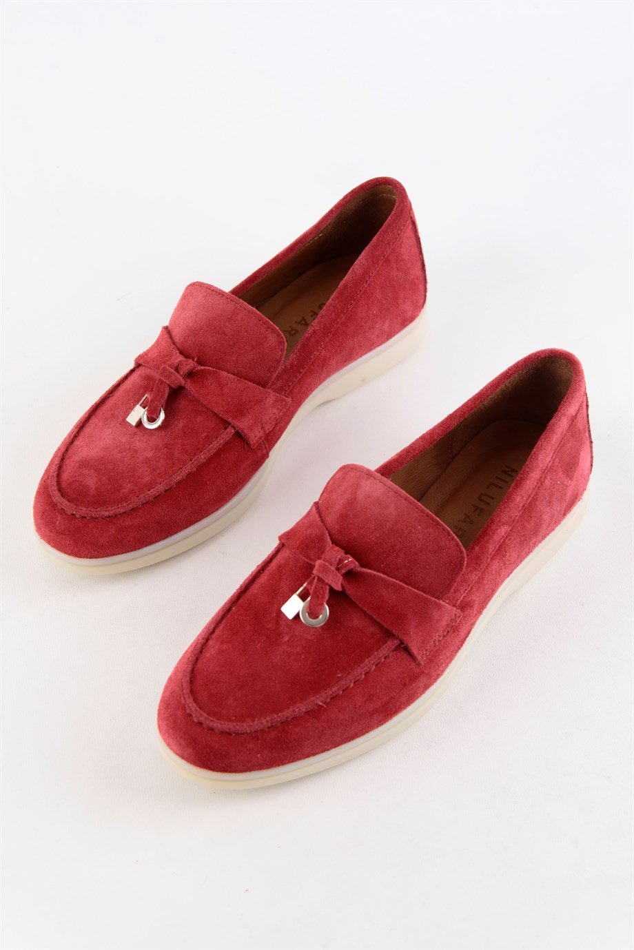 Lou Women's Burgundy Suede Casuel Shoes