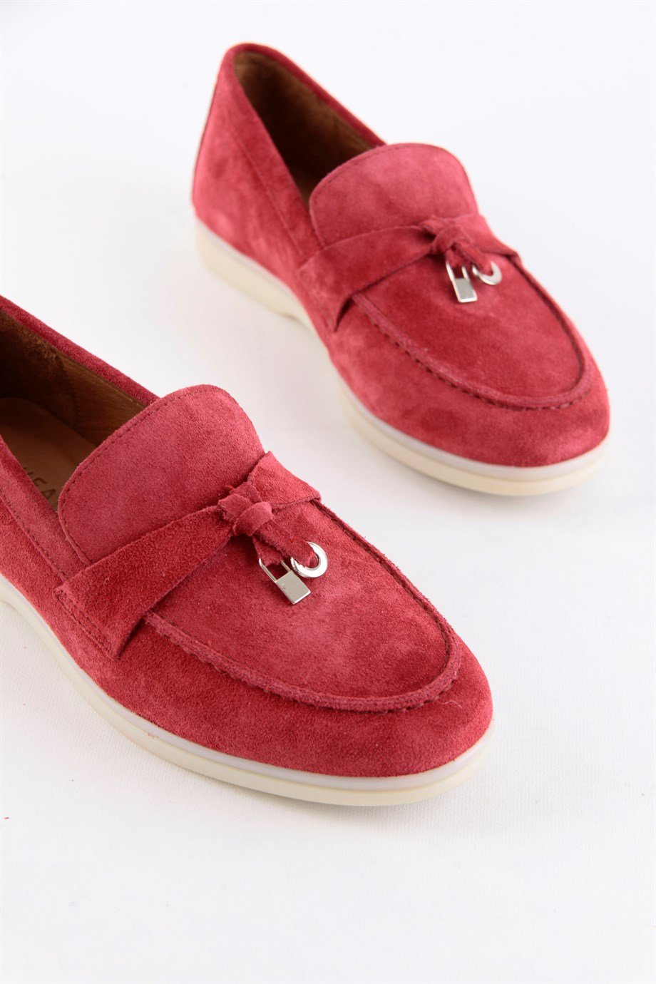 Lou Women's Burgundy Suede Casuel Shoes