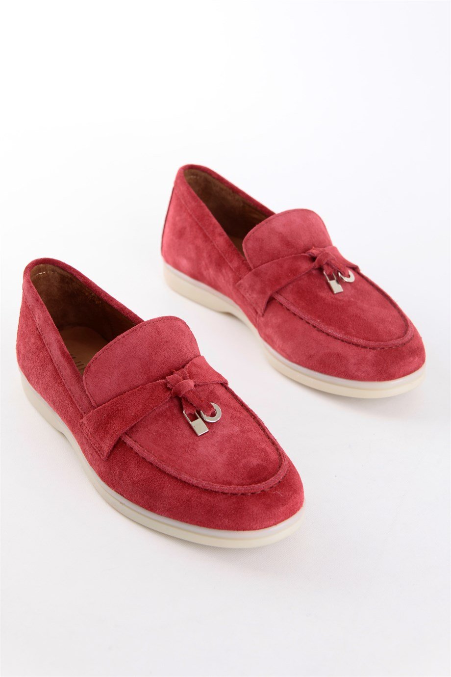 Lou Women's Burgundy Suede Casuel Shoes