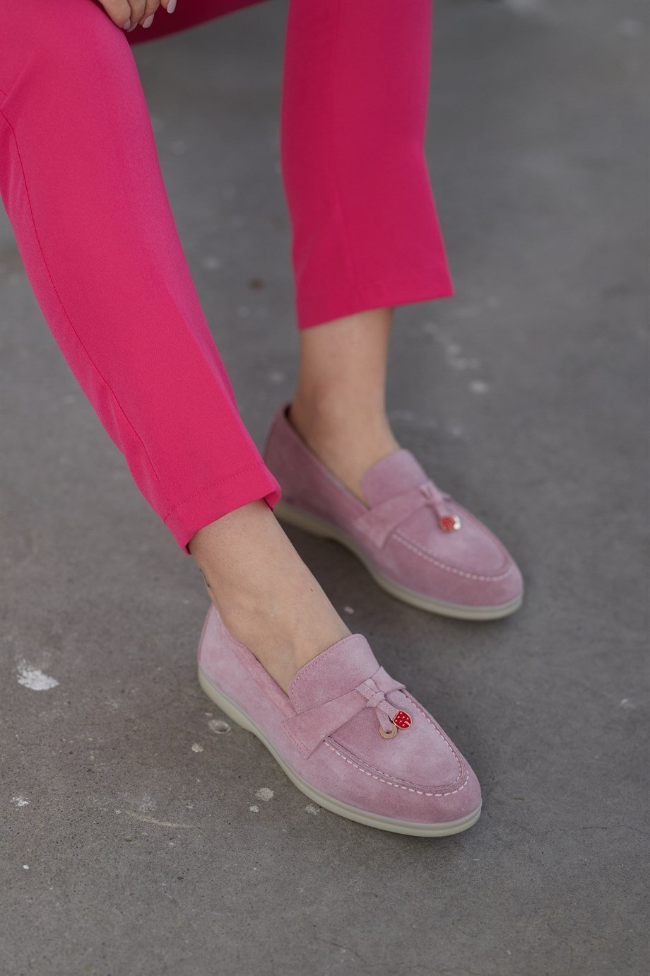 Lou Women's Lilac Suede Casuel Shoes