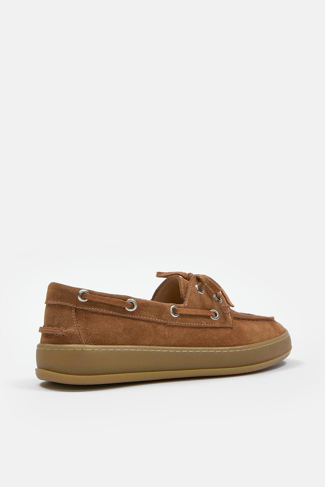 Mainoo Taba Süet Hakiki Deri Kadın Loafer