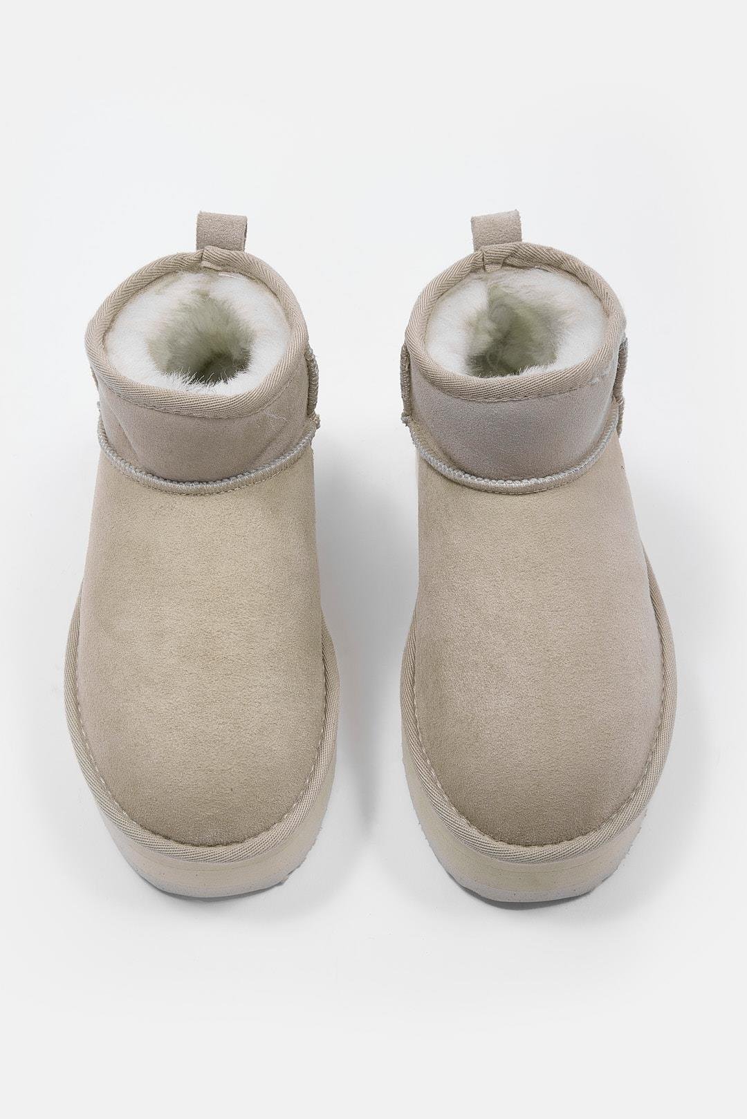 Maja Bej Hakiki Deri İçi Gerçek Kürklü Bot